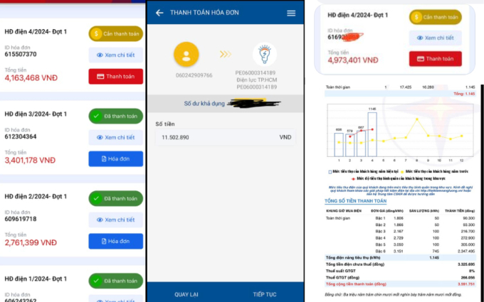 Cư dân mạng than trời vì tiền điện tăng gấp đôi gấp ba tháng trước, có người lên đến cả chục triệu đồng - Ảnh 1