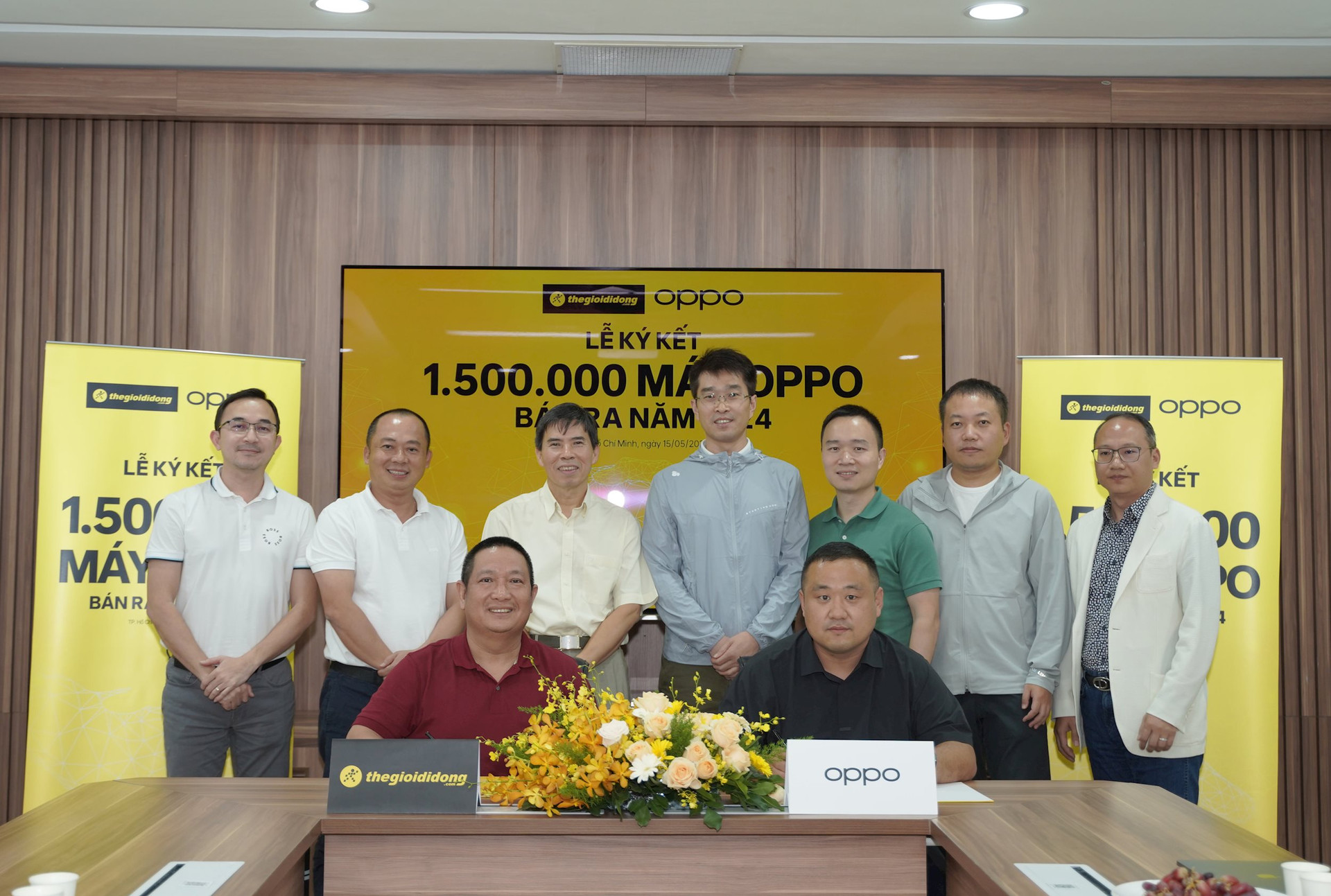 Thế Giới Di Động ký hợp tác chiến lược với Oppo, mục tiêu bán 1,5 triệu smartphone trong năm 2024 - Ảnh 1