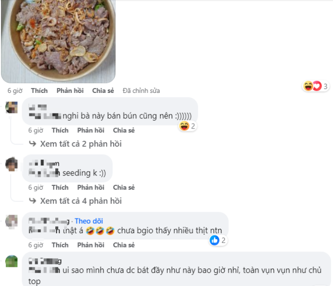 Xôn xao bát bún trộn bò 45k "không dành cho người cận thị", căng mắt mới mò ra được miếng thịt vụn bé tí: Dân mạng tranh cãi - Ảnh 3