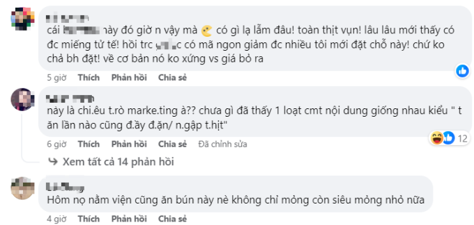 Xôn xao bát bún trộn bò 45k "không dành cho người cận thị", căng mắt mới mò ra được miếng thịt vụn bé tí: Dân mạng tranh cãi - Ảnh 4