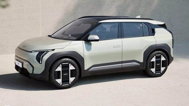Kia EV3 ra mắt: Ngang cỡ Seltos, 600km/sạc đủ chạy Hà Nội-Hà Giang 2 chiều, giá quy đổi khoảng gần 800 triệu đồng - Ảnh 1