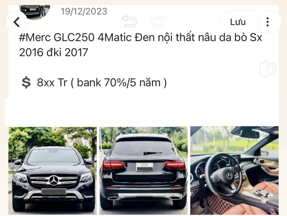 Mua Mercedes GLC của showroom xe cũ 4 tháng chưa sang tên được, nữ chủ xe tuyệt vọng: ‘Thấy dấu hiệu bị lừa, có ô tô mà không dám đi’ - Ảnh 1