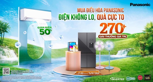 Điều hòa Panasonic tạo nên cơn sốt nhờ giảm một nửa chi phí tiền điện - Ảnh 4