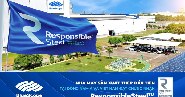 NS BlueScope - Doanh nghiệp tiên phong tại Việt Nam sản xuất thép có trách nhiệm