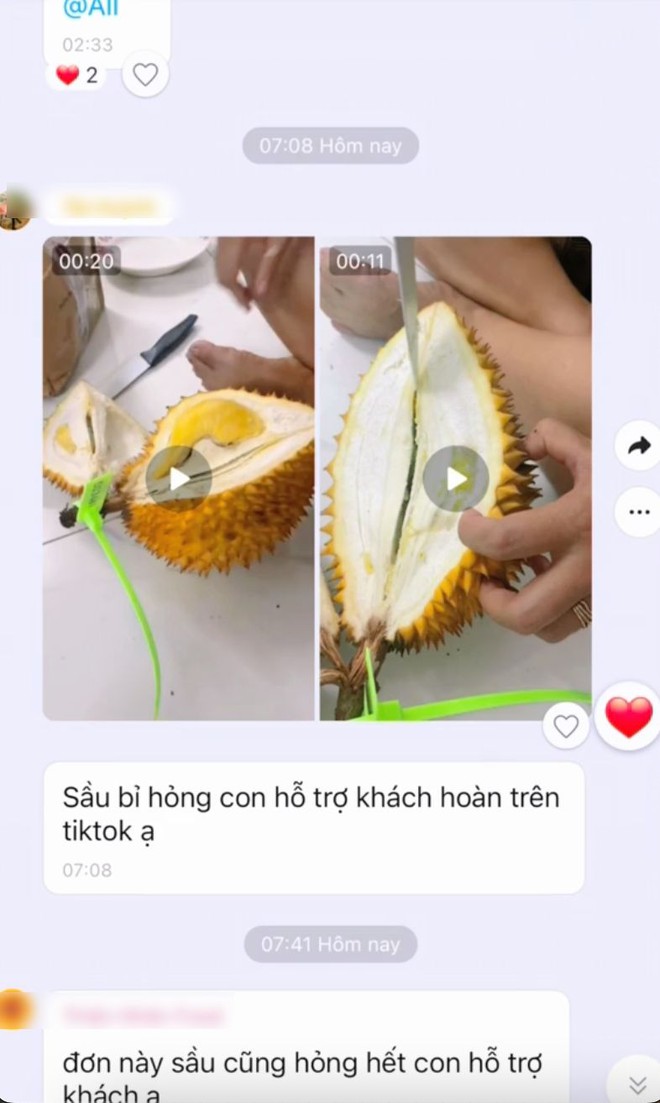 Bán sầu riêng online, TikToker Thiện Nhân bị trả lại tận 800kg, hỏng hết và mất luôn vốn liếng - Ảnh 4