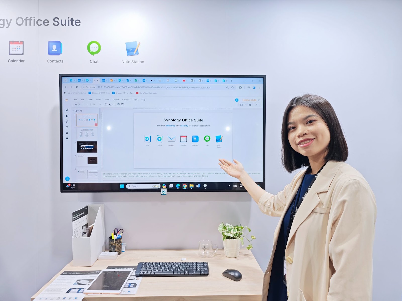 Gói Office với bộ công cụ AI siêu 'đỉnh' từ Synology: Tạo slide thuyết trình, tính toán Excel, chuyển voice thành văn bản… trong một nốt nhạc - Ảnh 1