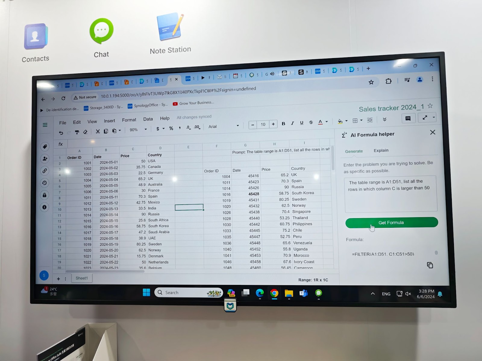 Gói Office với bộ công cụ AI siêu 'đỉnh' từ Synology: Tạo slide thuyết trình, tính toán Excel, chuyển voice thành văn bản… trong một nốt nhạc - Ảnh 2