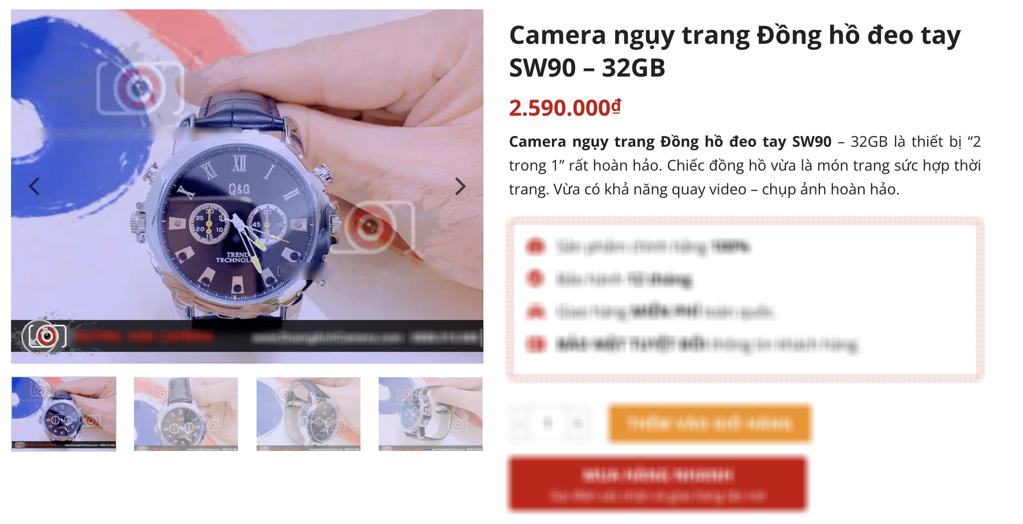 Đồng hồ giả camera quay lén Châu Bùi được bán tràn lan, nhận diện những mẫu đồng hồ phải đặc biệt cảnh giác! - Ảnh 6