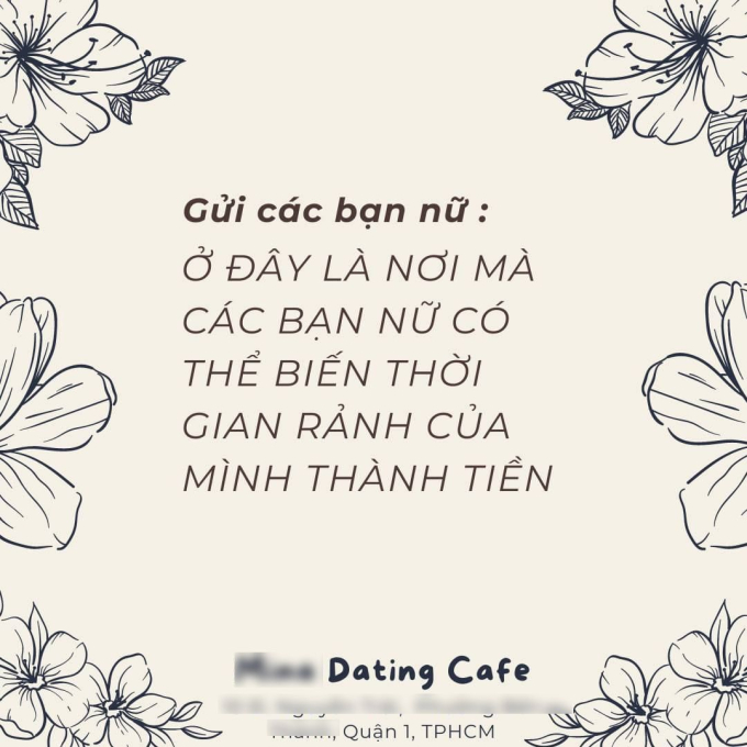 Dịch vụ cà phê "hẹn hò" ở TP.HCM nghi dùng gương 1 chiều gây nguy hiểm cho phái nữ: Cập nhật mới nhất tình hình hiện tại - Ảnh 6