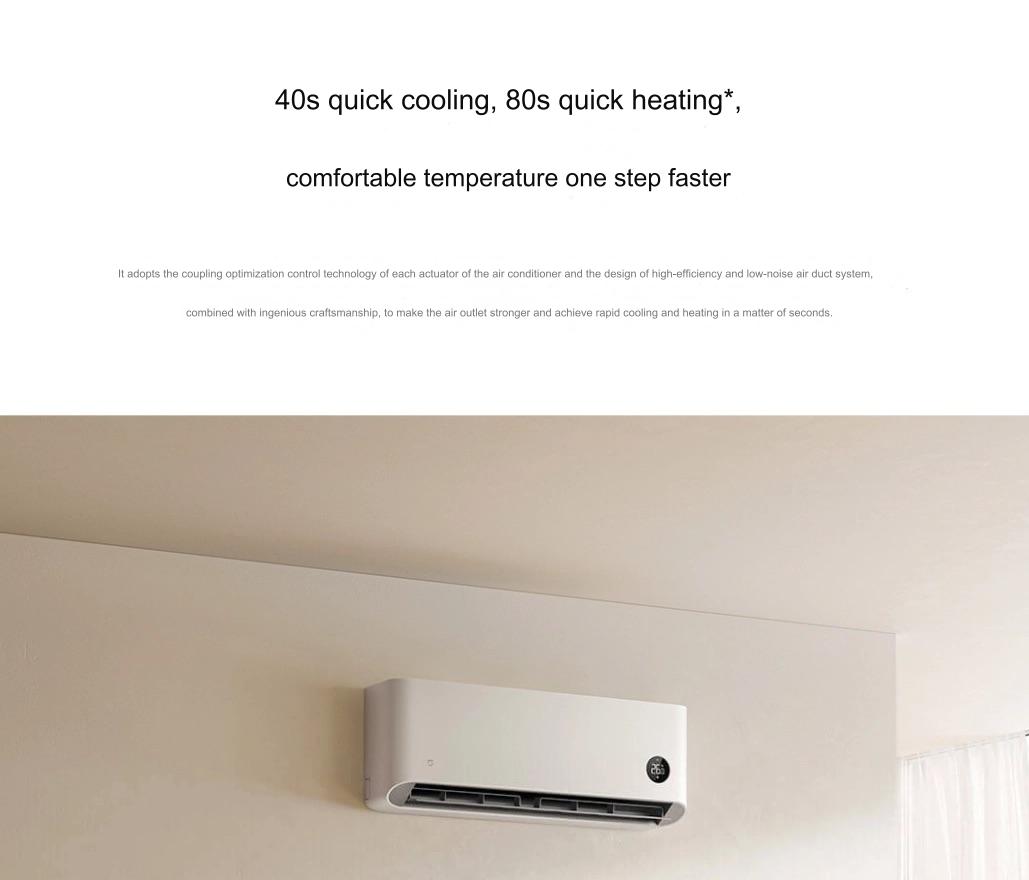 Xiaomi ra mắt điều hòa 27.000 BTU: Tiết kiệm tới 578 số điện mỗi năm, làm lạnh trong 40 giây, giá 15 triệu đồng - Ảnh 4