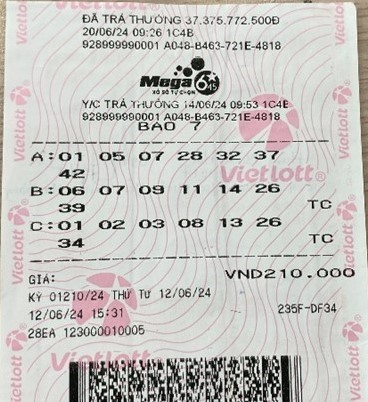 Lần đầu tiên Hà Giang có người trúng Vietlott, giải hơn 41 tỷ đồng - Ảnh 2