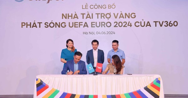 Casper là nhà tài trợ vàng phát sóng Euro 2024