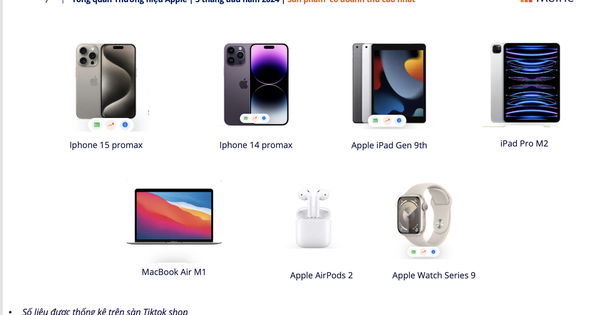 iPhone, iPad, Macbook… được kinh doanh thế nào trên TikTok Shop trước khi có yêu cầu dừng bán?