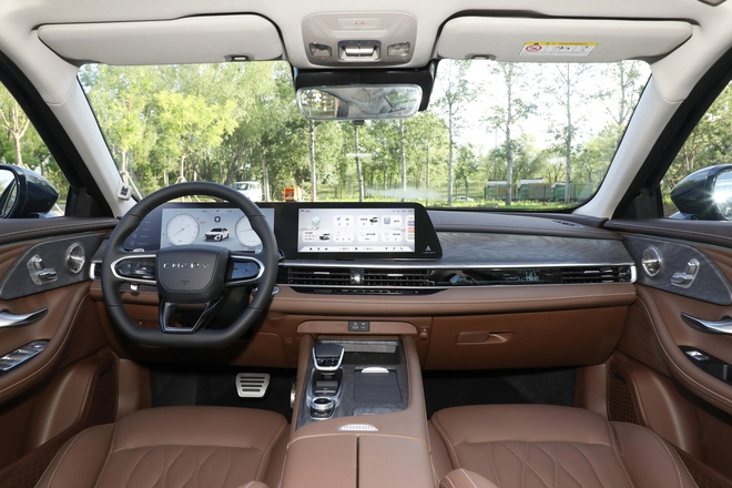 Hãng xe Trung Quốc đã đến Việt Nam tung mẫu đối thủ với Toyota Camry: Giá rẻ hơn hẳn, dùng option của xe sang, màn hình kép 24,6inch - Ảnh 6