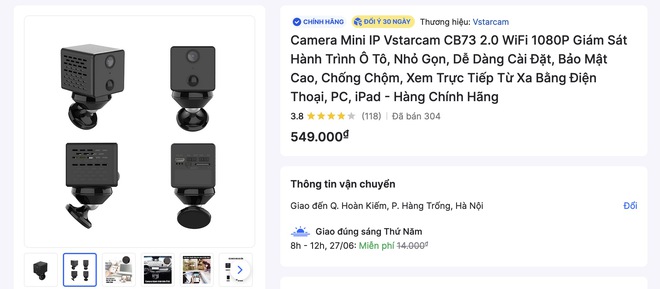 Lướt chợ mạng thấy quá trời camera mini, camera gắn củ sạc, máy báo cháy có thể bị lợi dụng để quay lén - Ảnh 12