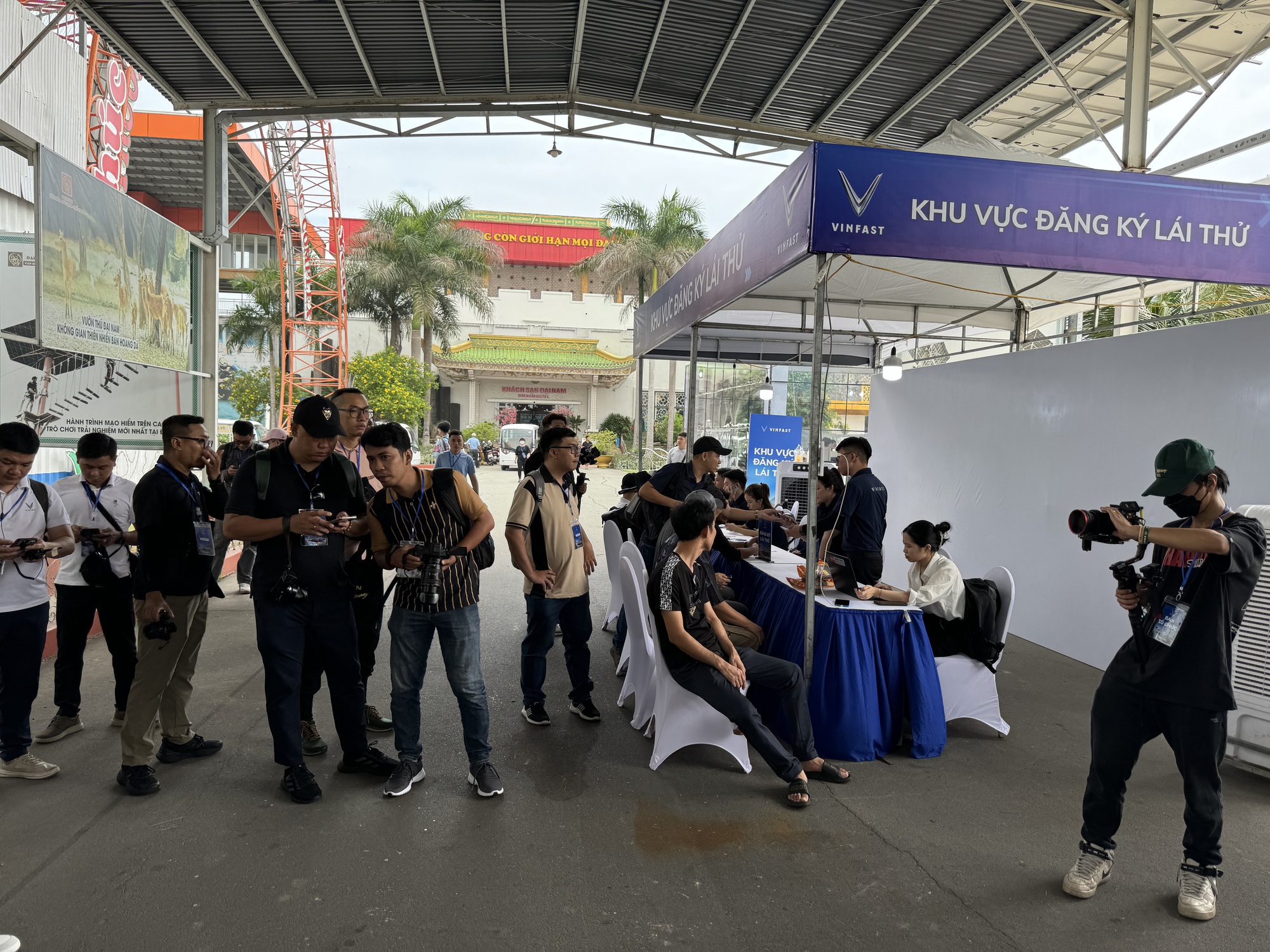 Xe bán tải điện VinFast xuất hiện tại Bình Dương - Ảnh 1