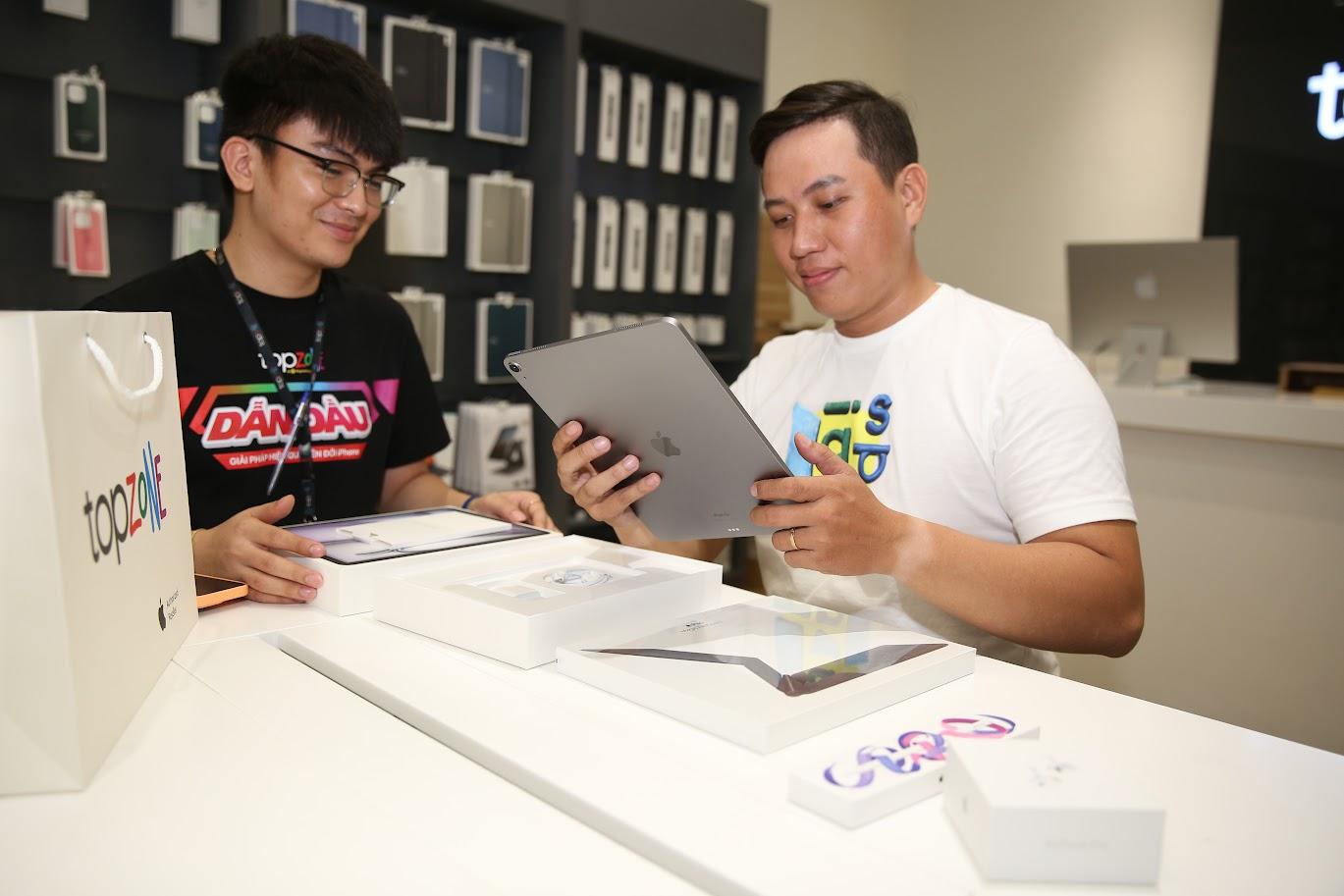 TopZone về hàng sớm iPad Pro M4: 0 đồng trả trước - rước máy về ngay - Ảnh 1