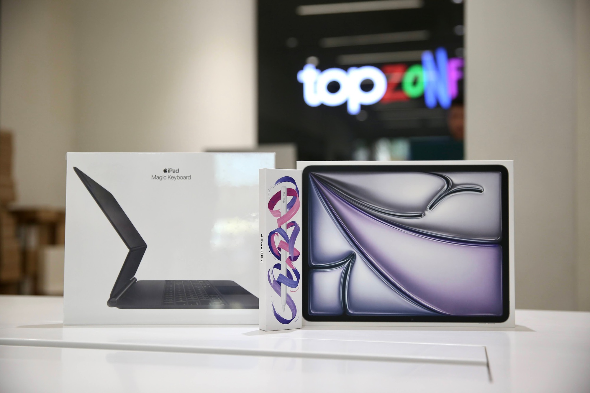 TopZone về hàng sớm iPad Pro M4: 0 đồng trả trước - rước máy về ngay - Ảnh 2