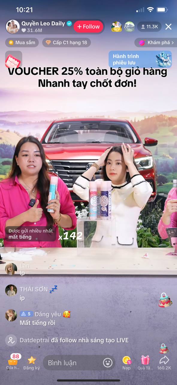 Ngủ 1 đêm dậy, ăn trưa, vẫn thấy Quyền Leo Daily đang livestream: Chính chủ đã thừa nhận thất bại với con số 150 tỷ? - Ảnh 1