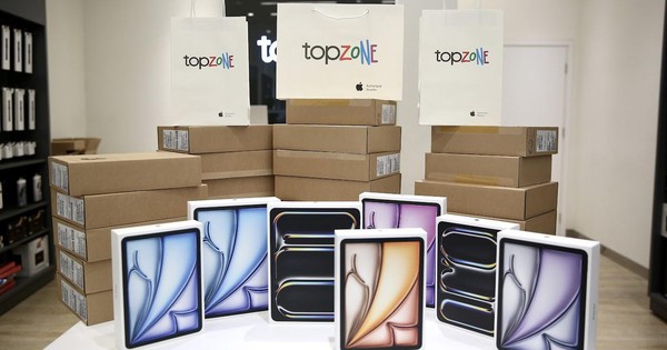 TopZone về hàng sớm iPad Pro M4: 0 đồng trả trước - rước máy về ngay