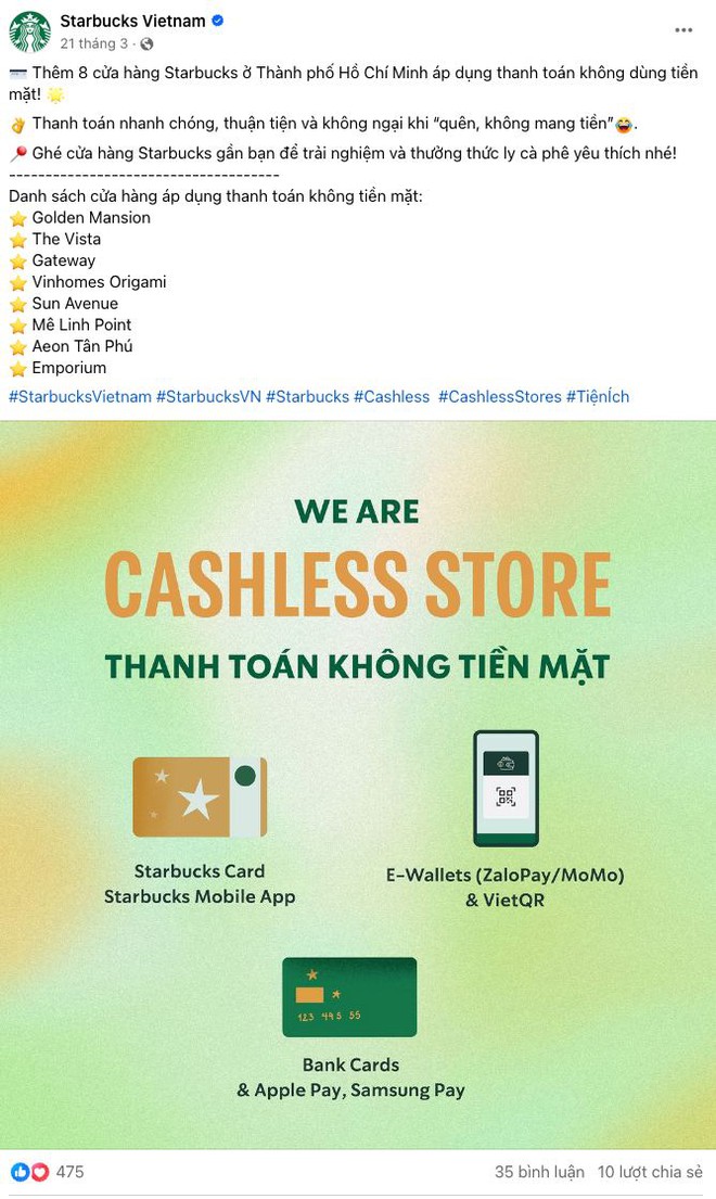 Chuỗi cà phê đầu tiên ở Việt Nam không chấp nhận tiền mặt khi thanh toán, cuối cùng ngày này cũng tới rồi! - Ảnh 3