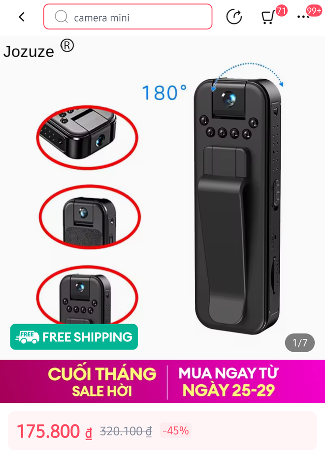 Lướt chợ mạng thấy quá trời camera mini, camera gắn củ sạc, máy báo cháy có thể bị lợi dụng để quay lén - Ảnh 10