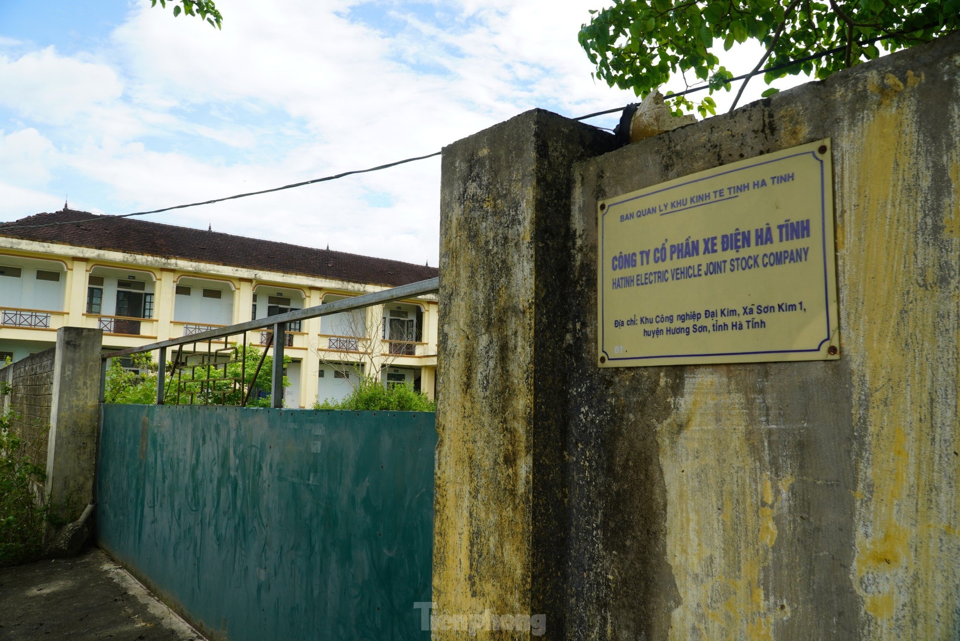 Cỏ dại mọc um tùm tại dự án sản xuất, lắp ráp xe hơn 55 tỷ đồng - Ảnh 1