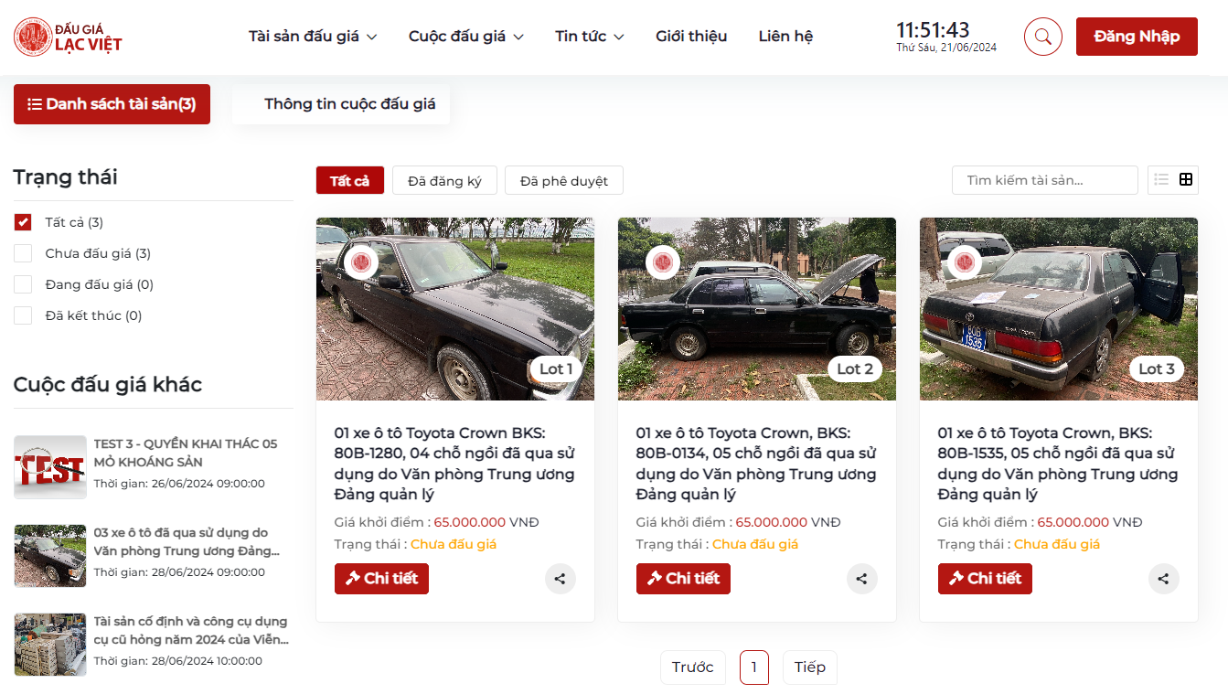 Đấu giá 3 xe Toyota Crown biển xanh, giá từ 65 triệu đồng: Dân chuyên nhận định khó có giá cao vì lý do này - Ảnh 1