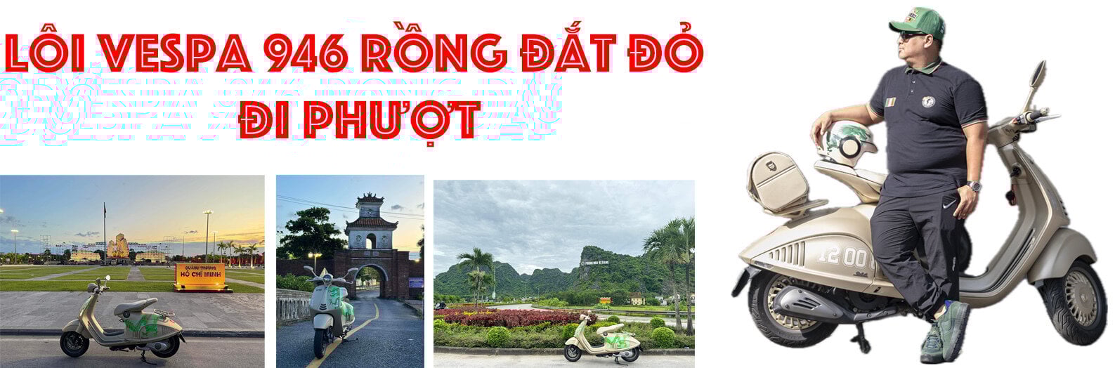 Chi hơn nửa tỷ đồng mua Vespa 946 Rồng bản giới hạn rồi mang đi ‘phượt’ - Ảnh 4