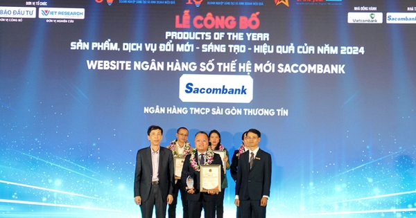 Sacombank vào Top 10 ngân hàng sáng tạo và kinh doanh hiệu quả 2024