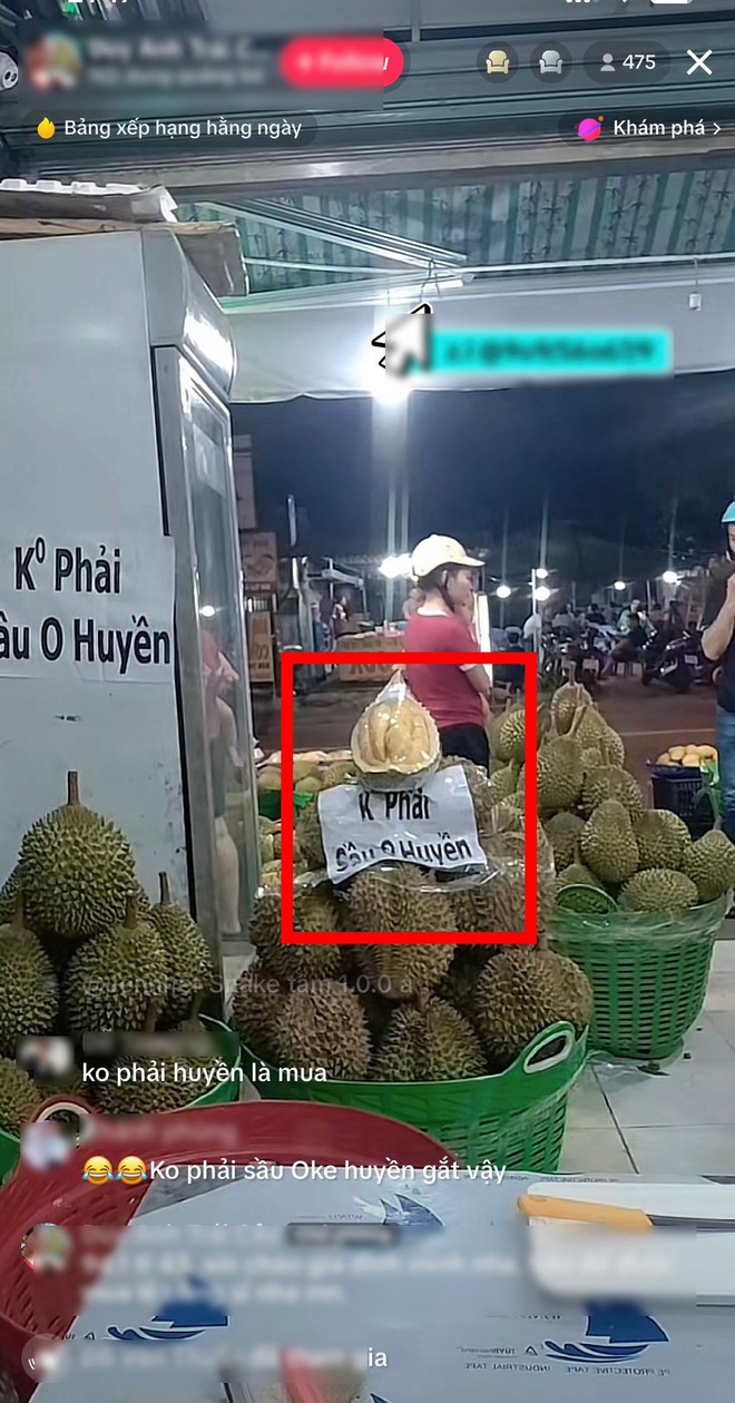 Hội livestream bán sầu riêng treo biển "không phải sầu O Huyền", thi nhau đính chính sau vụ việc tai tiếng - Ảnh 1