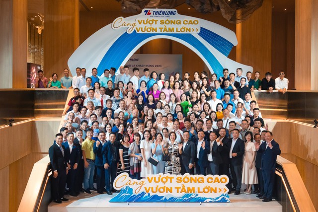Thiên Long và khách hàng “Cùng Vượt Sóng Cao – Cùng Vươn Tầm Lớn” - Ảnh 1