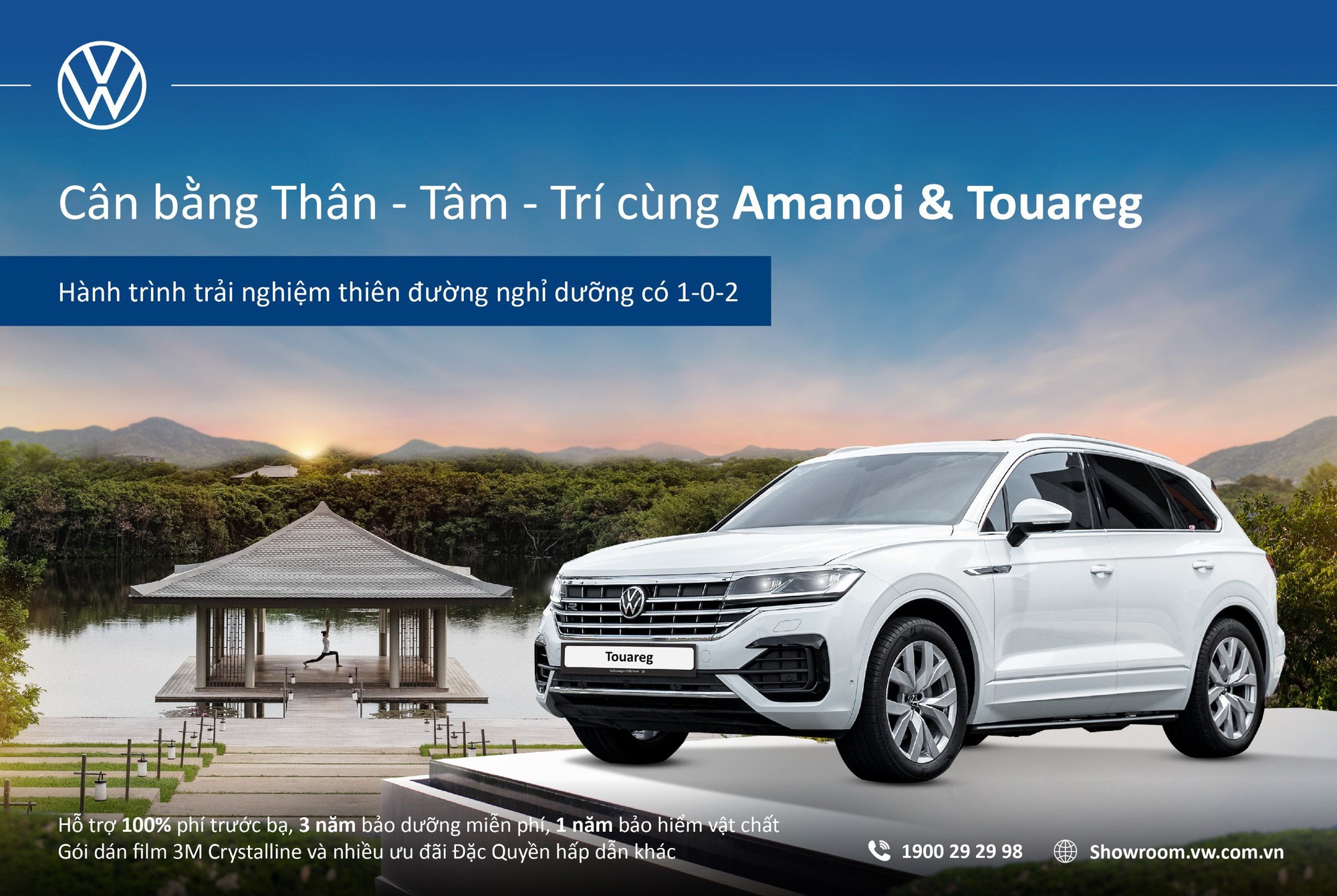 Cân bằng thân – tâm – trí cùng Amanoi và Touareg - Ảnh 1