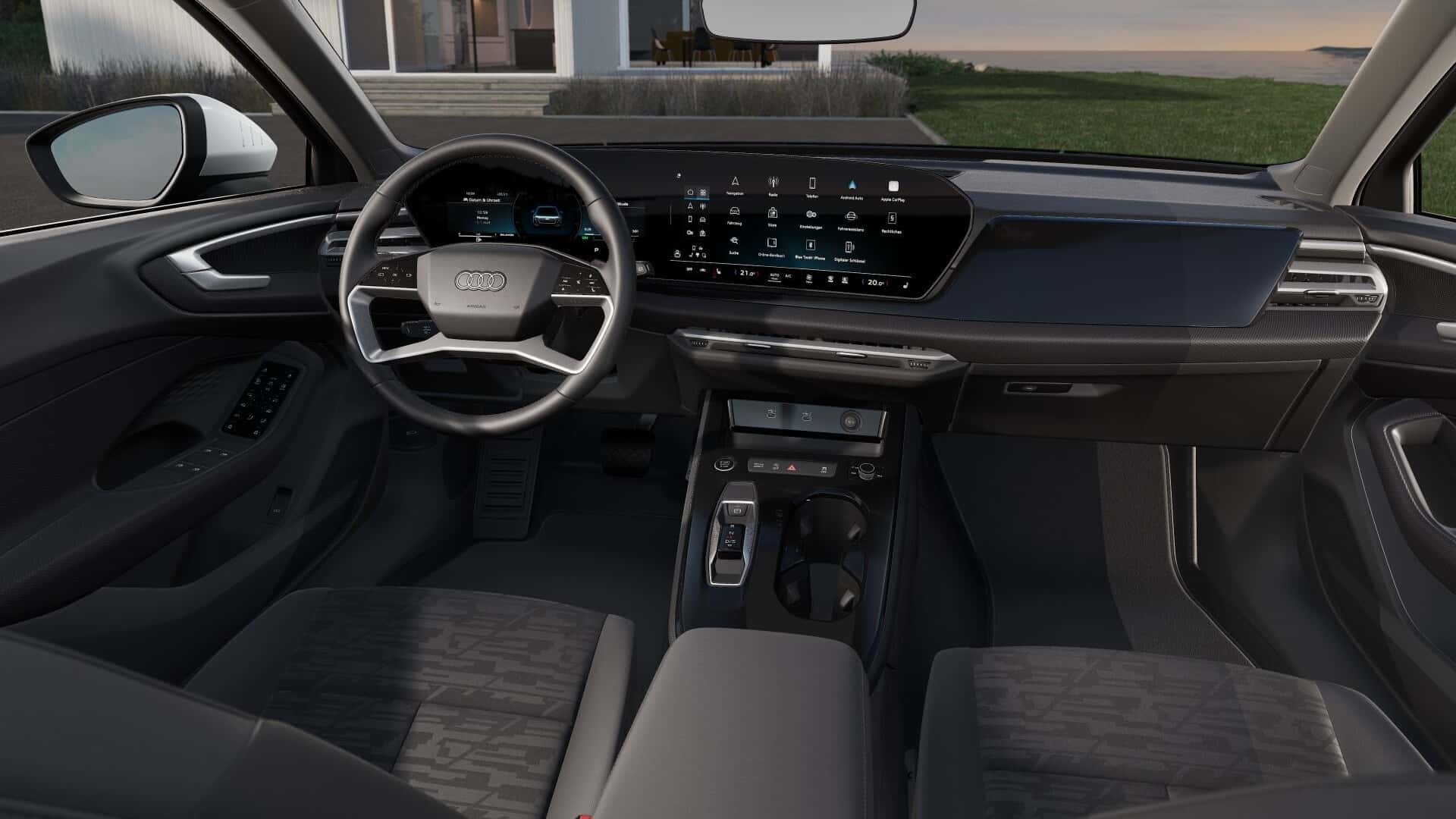 Không mua gói tùy chọn cao cấp giá 2.500 USD, chủ xe Audi A5 sẽ phải đánh đổi mảng nhựa thay vì màn hình xịn ở vị trí này - Ảnh 2