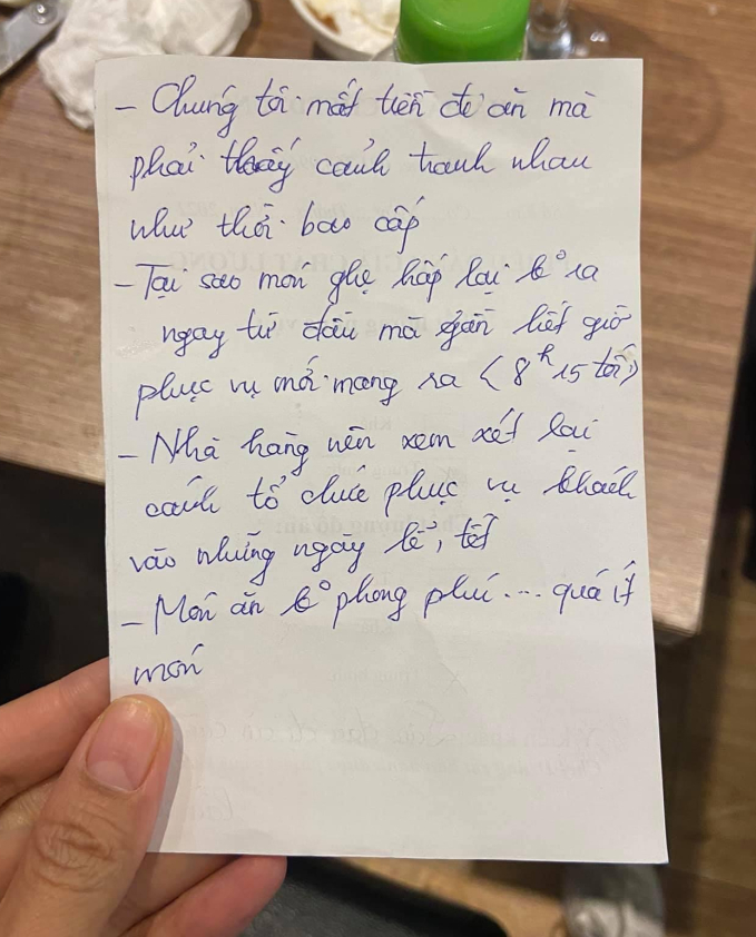 Bỏ 500k ăn buffet tại nhà hàng nổi tiếng Hà Nội, thực khách thất vọng: Hải sản óp, có con ôi hỏng, ăn về còn chịu cảnh "tào tháo đuổi" - Ảnh 3