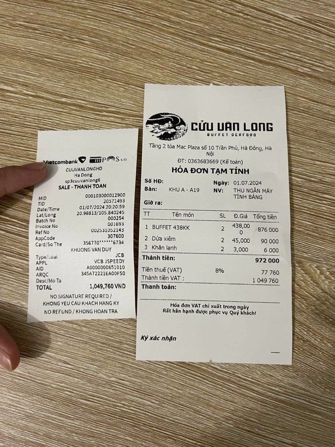 Khách tố bị nhà hàng buffet Hà Nội "đuổi về" vì chê cua có mùi khai: Thực hư ra sao? - Ảnh 2