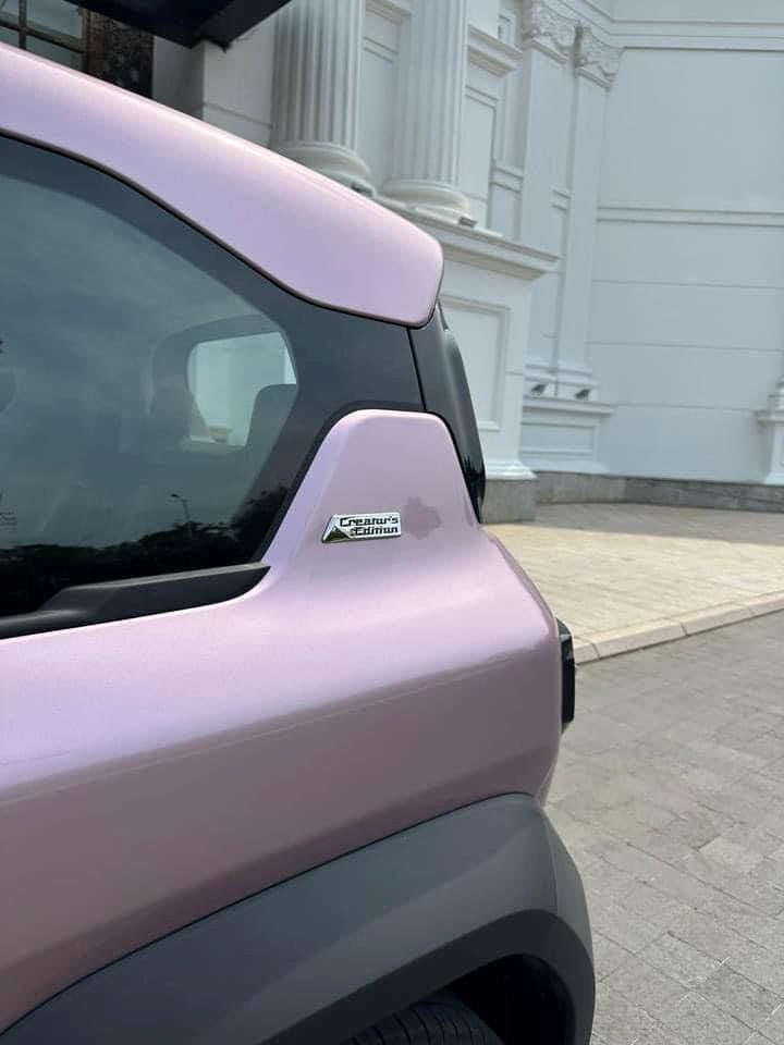 VinFast VF 3 màu tím lộ diện cực đẹp ngoài đời thực, có một thay đổi lớn! - Ảnh 3