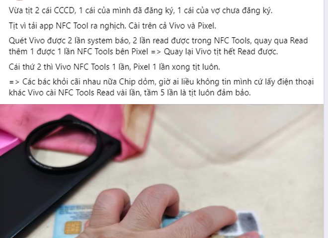 Mẫu điện thoại Trung Quốc đắt ngang iPhone 15 Pro Max bị nghi gây hỏng chip trong căn cước công dân - Ảnh 2