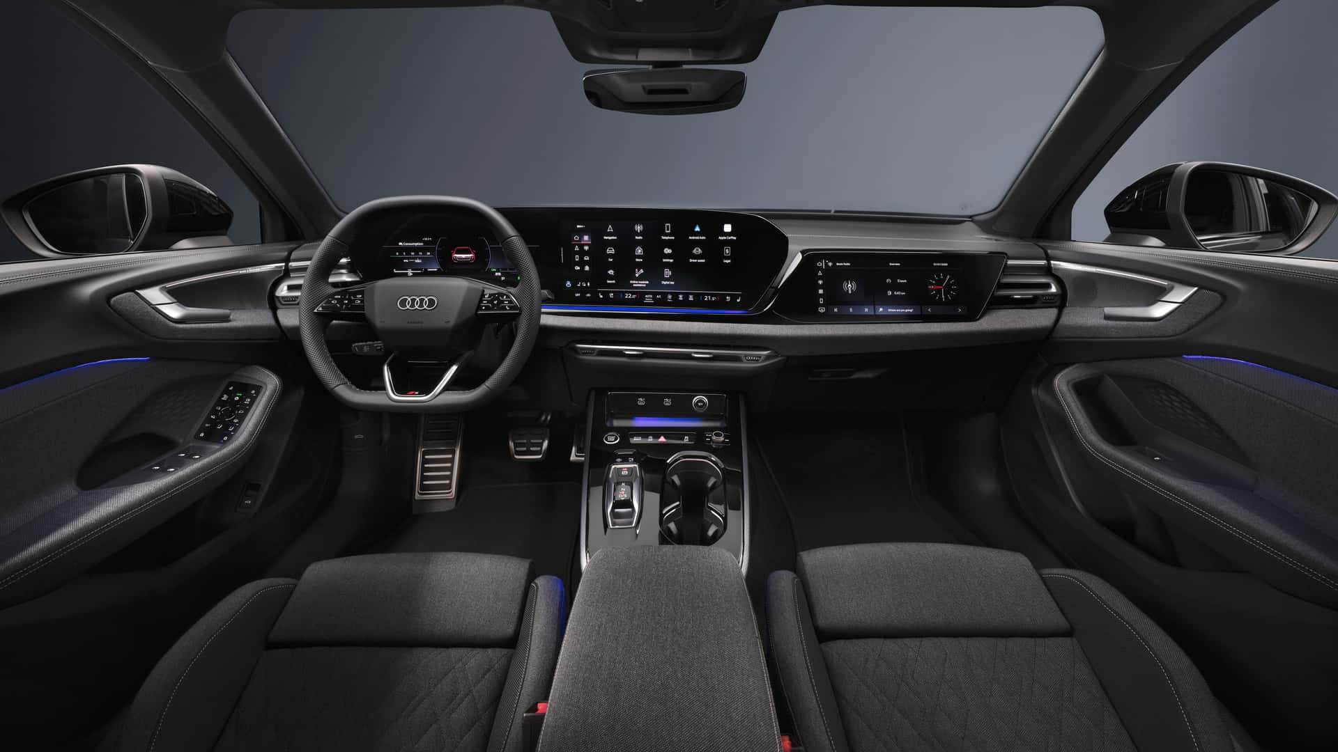 Không mua gói tùy chọn cao cấp giá 2.500 USD, chủ xe Audi A5 sẽ phải đánh đổi mảng nhựa thay vì màn hình xịn ở vị trí này - Ảnh 1