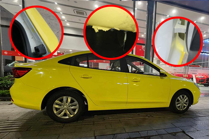 Vụ đại lý MG sơn xe nham nhở cho khách: Đại lý trả lại nửa tiền, khách bỏ thêm chi phí để sơn lại ở garage ngoài - Ảnh 1