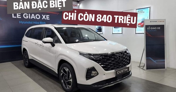 Hyundai Custin xả hàng tồn: Bản giữa giảm 75 triệu, gần rẻ ngang Innova Cross tiêu chuẩn