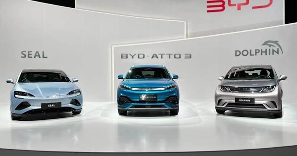 3 mẫu xe điện của BYD chính thức chào sân thị trường Việt nhập thị trường Việt: Atto 3 từ 766 triệu, Seal từ 1,19 tỷ đồng