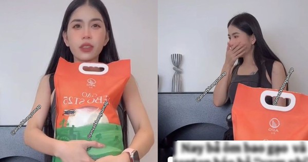 Hằng Du Mục mang gạo Việt lên livestream nhưng bị "đánh vi phạm", phản ứng của nữ TikToker mới gây bất ngờ