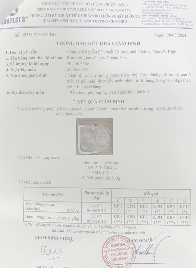 Thực hư bún tươi chứa formol - Ảnh 3