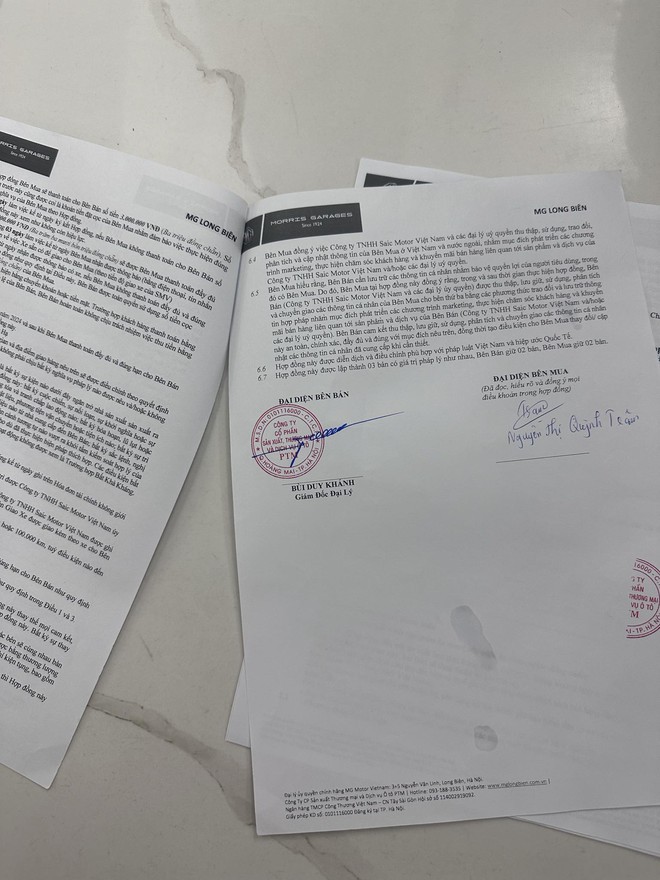 Vụ đại lý MG sơn xe nham nhở cho khách: Đại lý trả lại nửa tiền, khách bỏ thêm chi phí để sơn lại ở garage ngoài - Ảnh 3