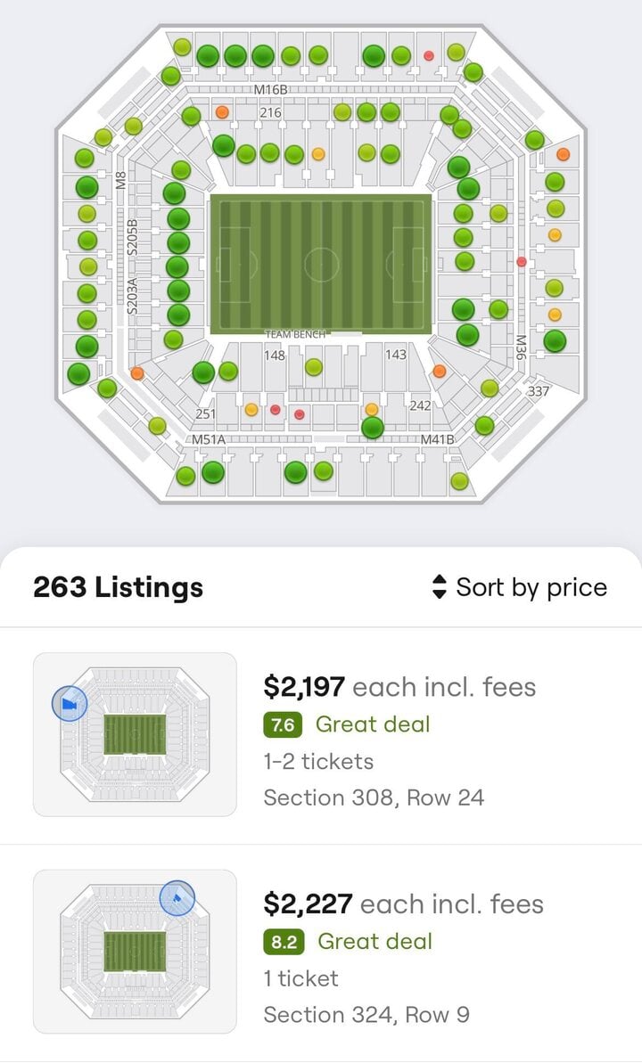 Vé xem chung kết Copa America đắt nhất 2,4 tỷ đồng - Ảnh 2