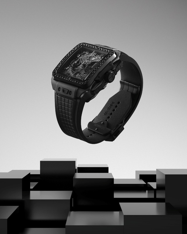 Hublot ra mắt mẫu đồng hồ đính kim cương đen - Ảnh 2