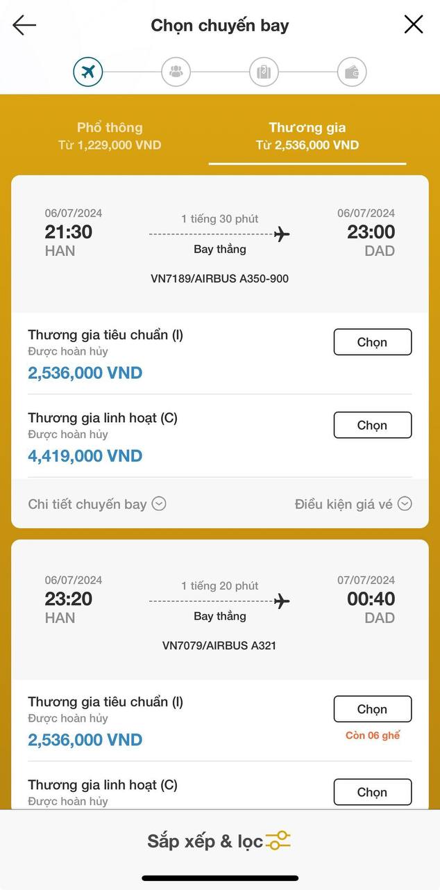 Sốc: Chỉ hơn 3 triệu/vé khứ hồi hạng thương gia bay Hà Nội - TP.HCM, dân tình đổ xô săn lùng nhưng hết quá nhanh - Ảnh 3