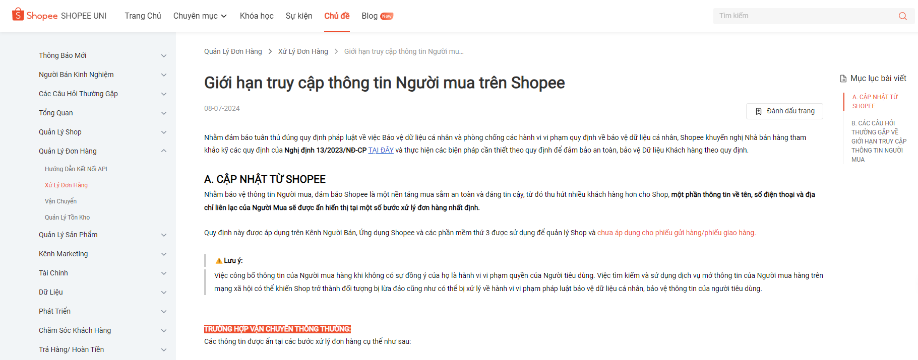 Shopee ẩn thông tin người mua, chính sách bị cho là tiếp tay cho vấn nạn hoàn hàng: Sàn lên tiếng! - Ảnh 1