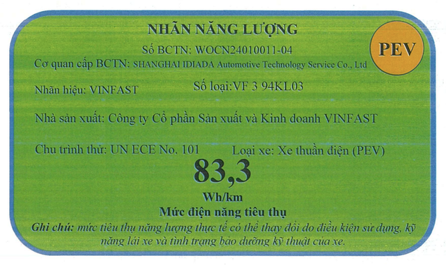 Là ô tô tiết kiệm điện nhất Việt Nam, VinFast VF 3 đi 100km tốn kém ra sao so với xe máy? - Ảnh 1